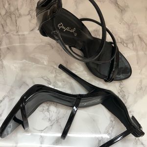 Ankle Strappy Buckle Shoe Stiletto Dress sandals